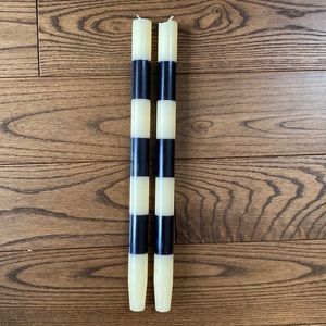 Striped Candlesticks